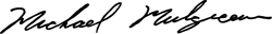 Michael Mulgrew's signature