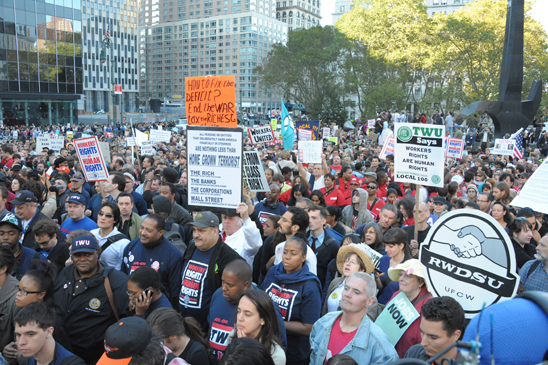 A view of the diverse group that made up the rally and march. (Miller Photography)