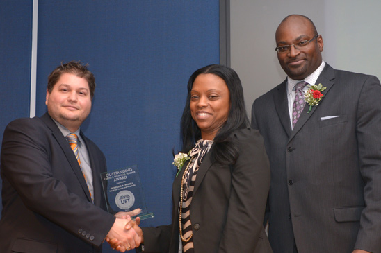 Allen Feltes, Monique Powell and Sterling Roberson. Allen Feltes, Monique Powell and Sterling Roberson. (Miller Photography)