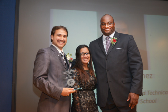 Robert Martinez, Tina Balgobin and Sterling Roberson. Robert Martinez, Tina Balgobin and Sterling Roberson. (Miller Photography)