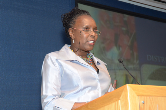 Five educators honored - 4 Shelia Laval-Friedman of the UFT's Victim Support Program (Miller Photography)