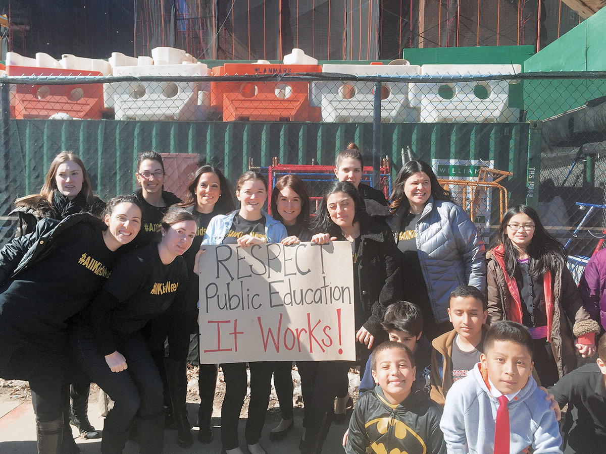 Fighters for what AllKidsNeed United Federation of Teachers