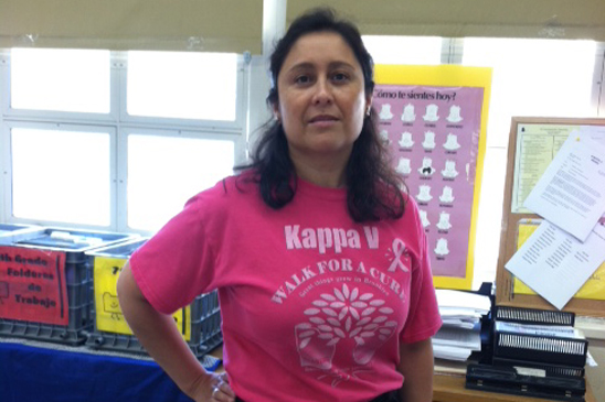Go pink 2012: Raising awareness for Breast Cancer - Kappa V / MS 513, Brooklyn - 3 Kappa V - MS 518, Brooklyn
