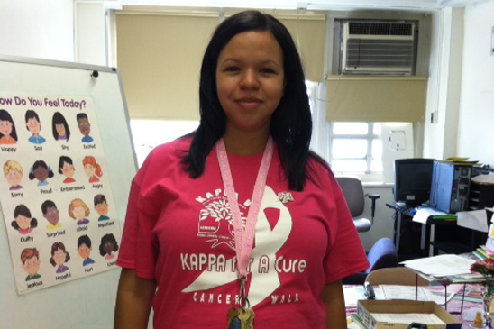 Go pink 2012: Raising awareness for Breast Cancer - Kappa V / MS 513, Brooklyn - 1 Kappa V - MS 518, Brooklyn