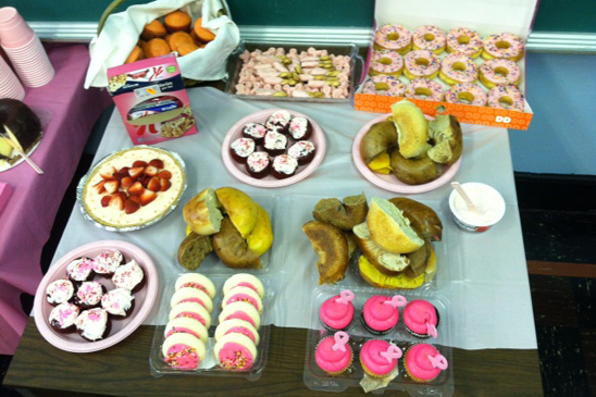 PS 128 in Brooklyn held its Annual Breast Cancer Awareness Breakfast on Oct. 17.