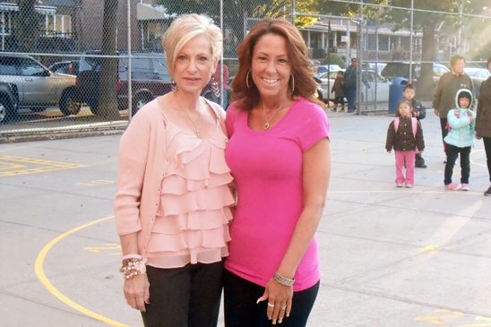 PS 204 Chapter Leader Michele Ferraro (right) and Parent Coordinator Jodi Logrosso PS 204 Chapter Leader Michele Ferraro (right) and Parent Coordinator Jodi Logrosso