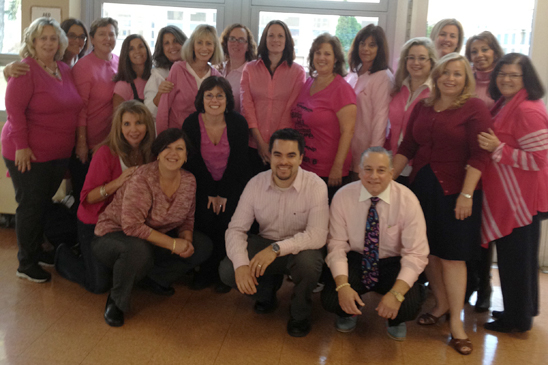 Go Pink 2012: Raising Awareness for Breast Cancer - PS 219, Queens PS 219, Queens