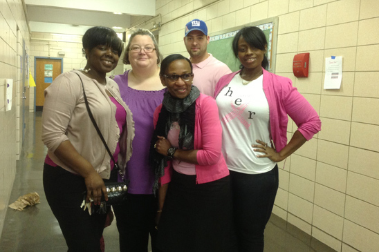 Go Pink 2012: Raising Awareness for Breast Cancer - PS 346, Brooklyn - 3 PS 346, Brooklyn