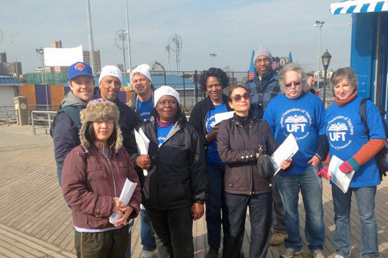 Day of Action in Coney Island. Day of Action in Coney Island.