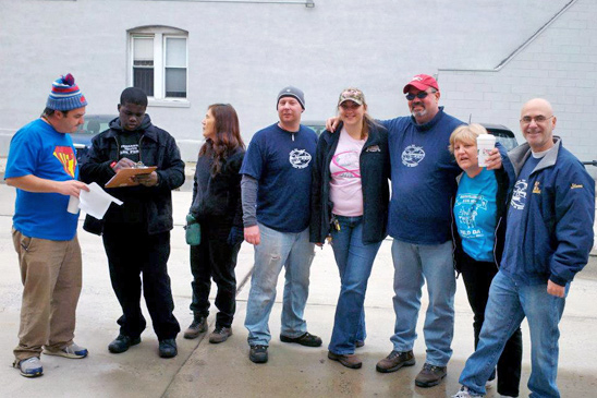 Teachers and students from Channel View School for Research help to distribute supplies to their Rockaways community Teachers and students from Channel View School for Research help to distribute supplies to their Rockaways community.