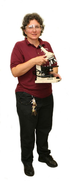 Kelly Molinari, lab specialist