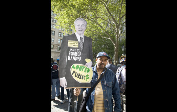 TWU member Michael Richardson. (Pat Arnow)