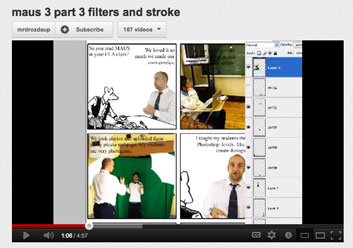 Drozd’s tutorials on YouTube allow him to share his methods with others.