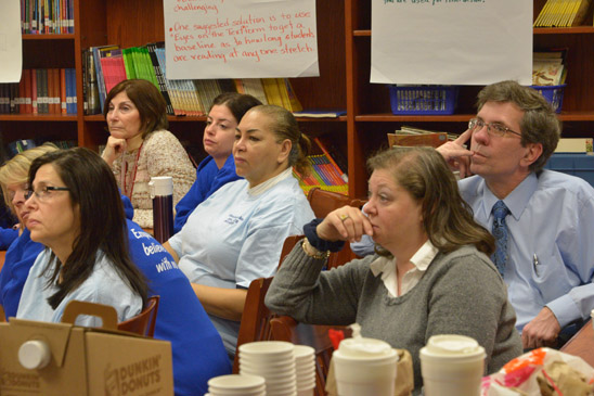 Listening intently. (Miller Photography)
