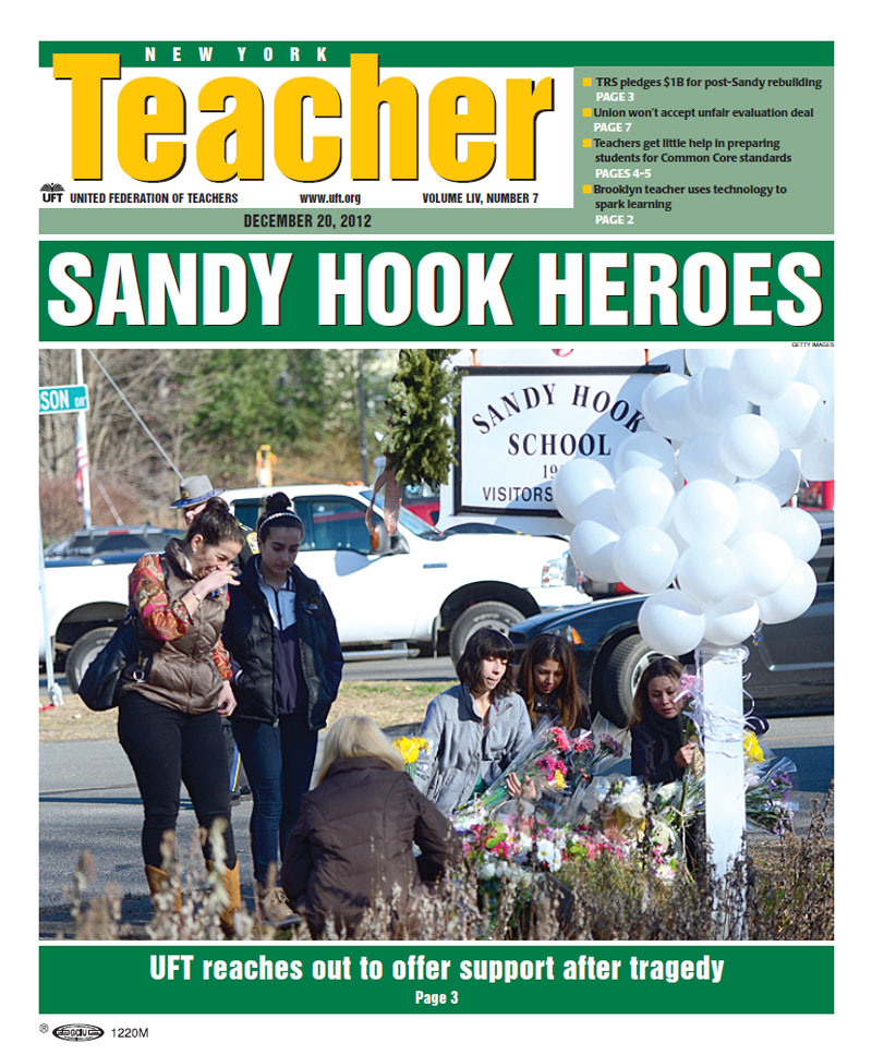 New York Teacher archive 2012 2013 United Federation of Teachers