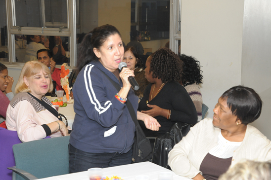 Paraprofessional Barbara Molina from Halsey JHS in Rego Park (Miller Photography)