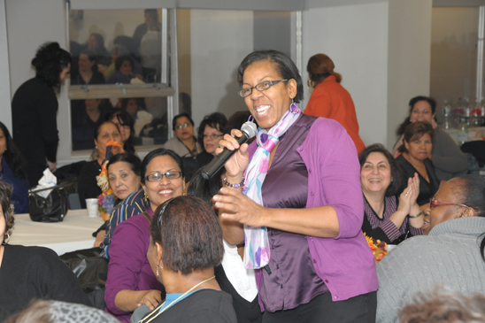 Paraprofessional Jeanette Hobbs from PS 139 in Rego Park (Miller Photography)