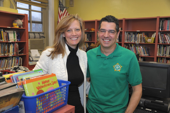 The husband-and-wife team of Denise and Phil Richford, both teachers at PS 197. The husband-and-wife team of Denise and Phil Richford, both teachers at PS 197. (Miller Photography)