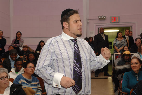 PS 105, Queens, teacher Elkanah Adelman. PS 105, Queens, teacher Elkanah Adelman. (Miller Photography)