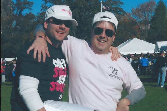 From left, Dan S. and Mike S., teachers at IS 72 in Staten Island.