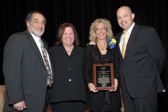 David Wittes Award David Wittes Award: UFT District 21 Representative Judy Gerowitz (second from right), the recipient, with (from left) UFT Assistant Secretary Robert Astrowsky, UFT Staff Director Ellie Engler and Mulgrew. (Miller Photography)
