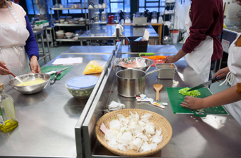 International Studies’ culinary arts program.