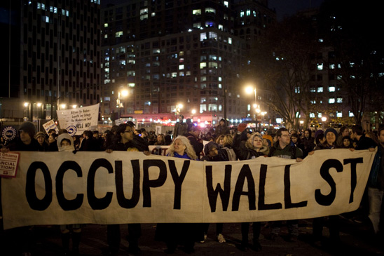 Thousands in Foley Square show that they are firmly behind the Occupy Wall Stree
