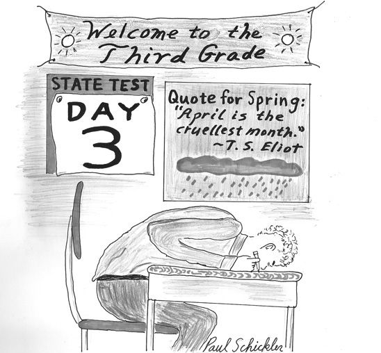 Welcome to the Third Grade. State Test Day 3.  