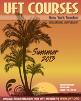Summer 2013 Course Catalog Cover