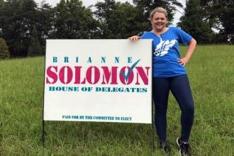 Brianne Solomon teaches art and dance to junior high and high school students in