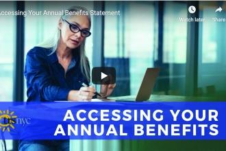 Accessing your Annual Benefits Generic