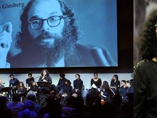 Natalie Perez brings to life activist Allen Ginsberg’s stream of consciousness p