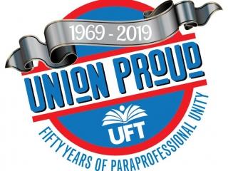 Union proud logo para