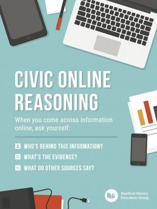 Civic online reasoning book cover