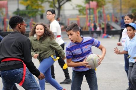 and looking for running room