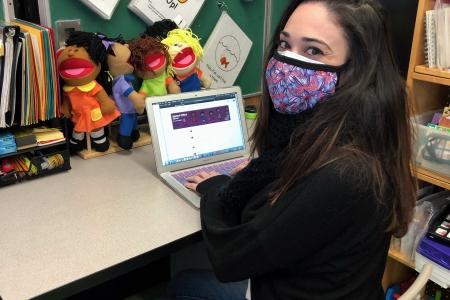 Robin Kaplan, speech teacher