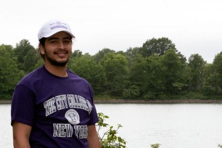  Sameh Abdellal from Curtis HS is headed to City College of New York in the fall.
