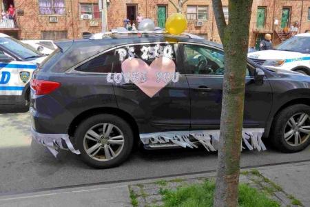Decorated vehicle