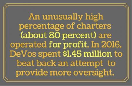 DeVos - profit charters