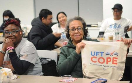 uft political action thru cope