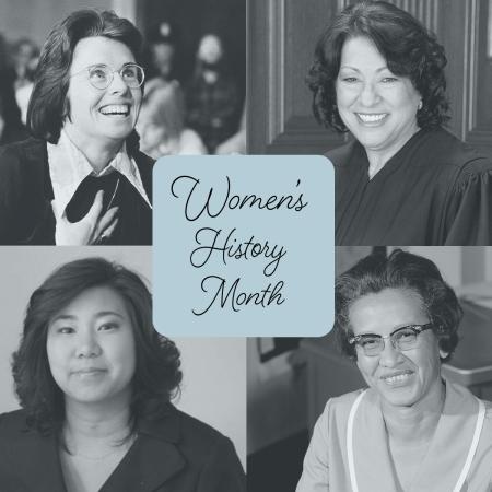Women's History Month square 1200 X 1200