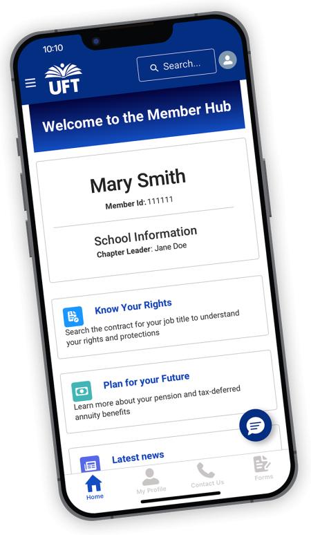 UFT Member Hub
