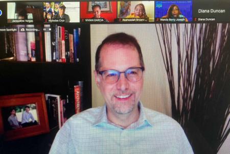 Mark Levine on Zoom
