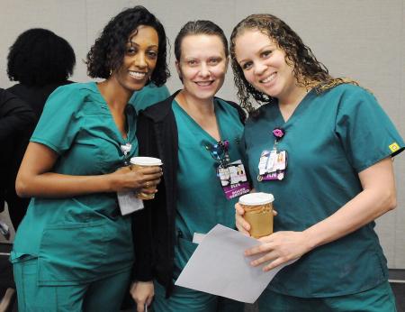 Federation of Nurses - three nurses