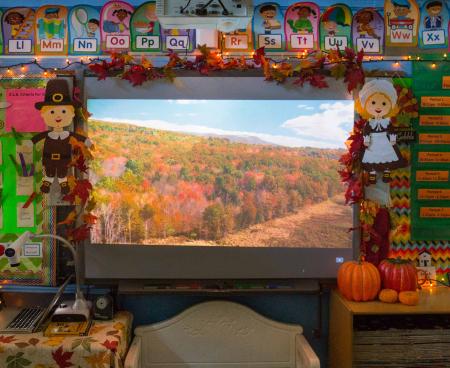 Inside my classroom