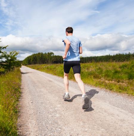 Man running
