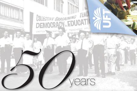 United Federation of Teachers: 50 Years - cover