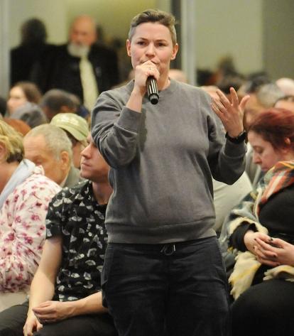 Rosie Frascella, the chapter leader at the International HS at Prospect Heights 