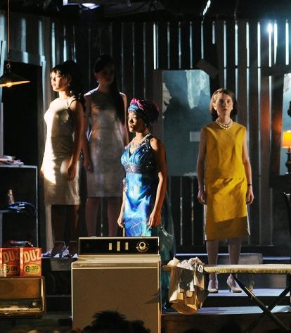 Kenney and her classmates find themselves on stage for curtain up on the school’