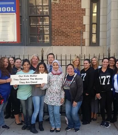 The PS 177 school community in Gravesend, Brooklyn, has a message for Albany.